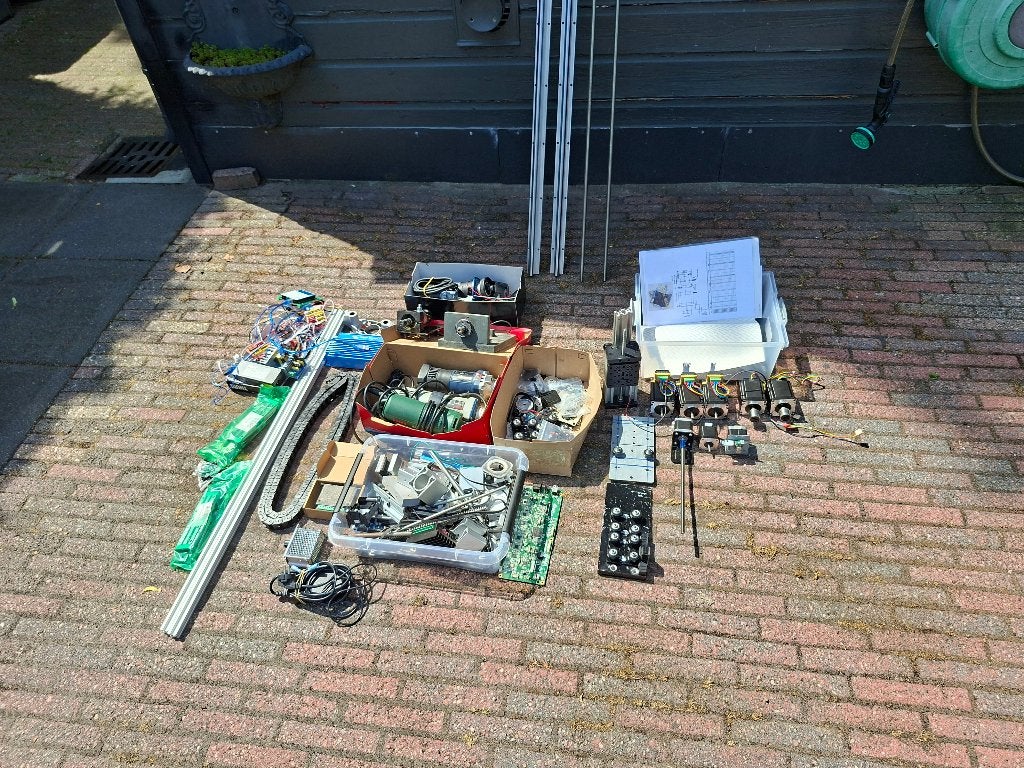CNC Freesbank met veel onderdelen, Ophalen, Gebruikt, Overige soorten, Zelfbouw