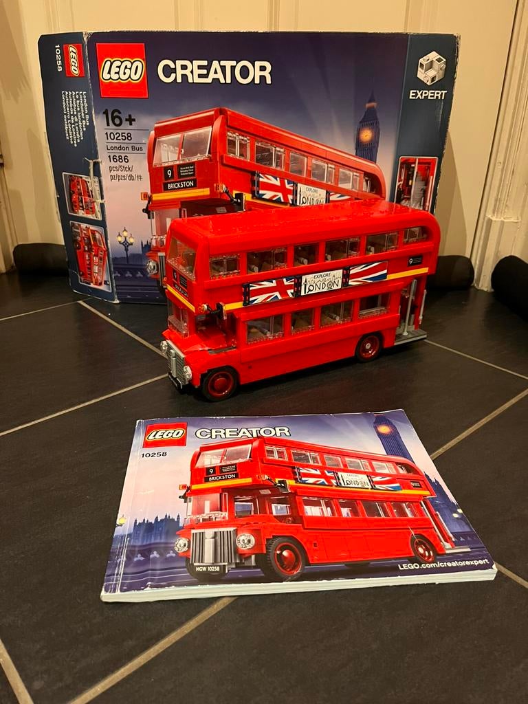 Lego 10258 london bus, Ophalen of Verzenden, Zo goed als nieuw, Bus of Vrachtwagen