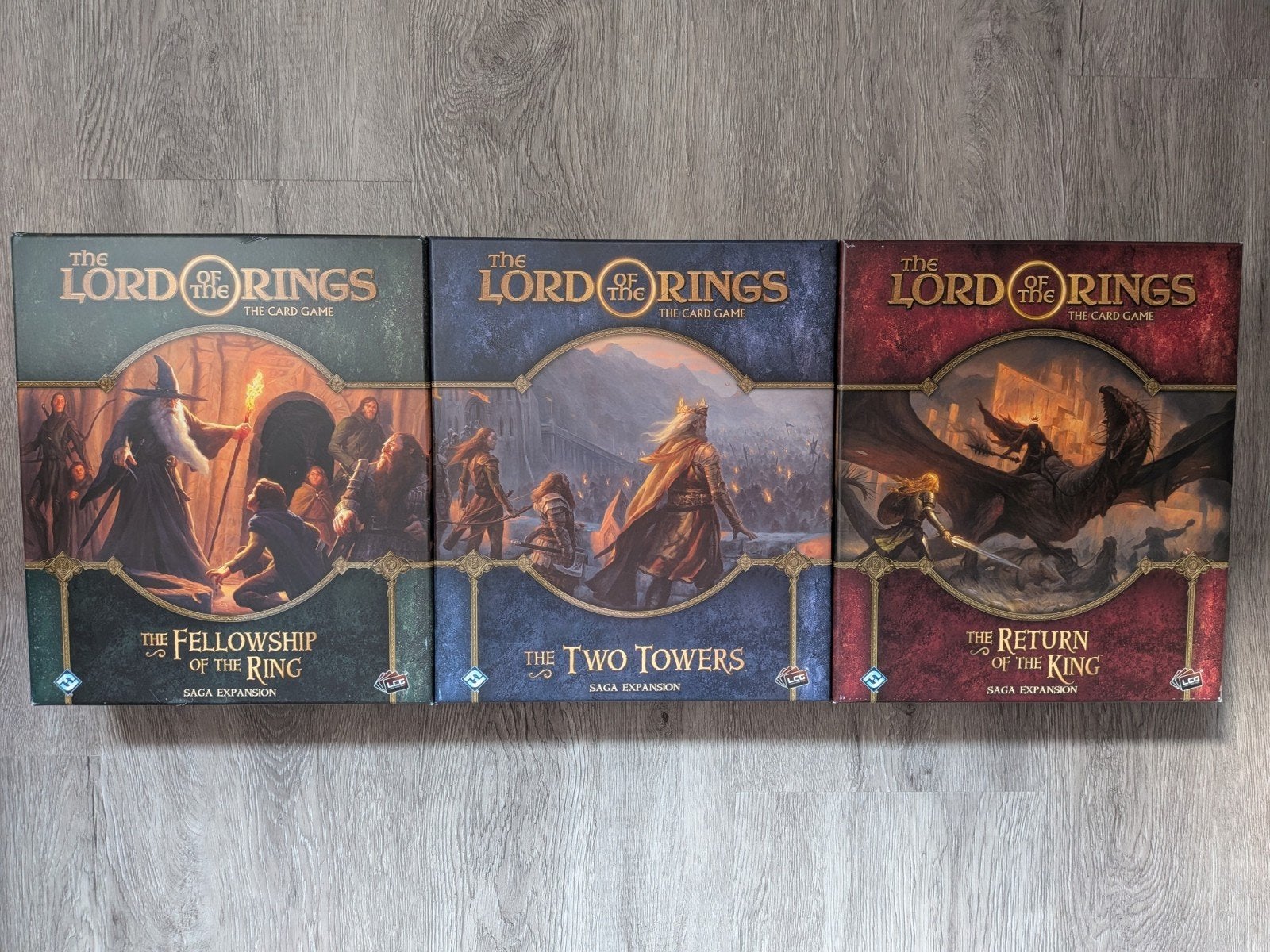 Lord of the Rings LCG: Alle Saga Expansions: (nieuw), Hobby en Vrije tijd, Ophalen of Verzenden, Nieuw, Meerdere kaarten