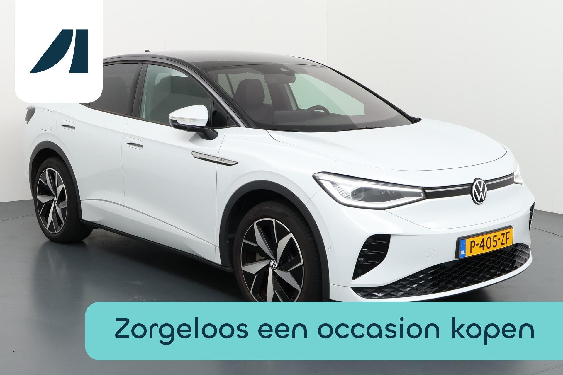 Volkswagen ID.5 GTX 77 kWh Sportieve Elektrische SUV met Vie, Stof, Wit, Origineel Nederlands, Vierwielaandrijving