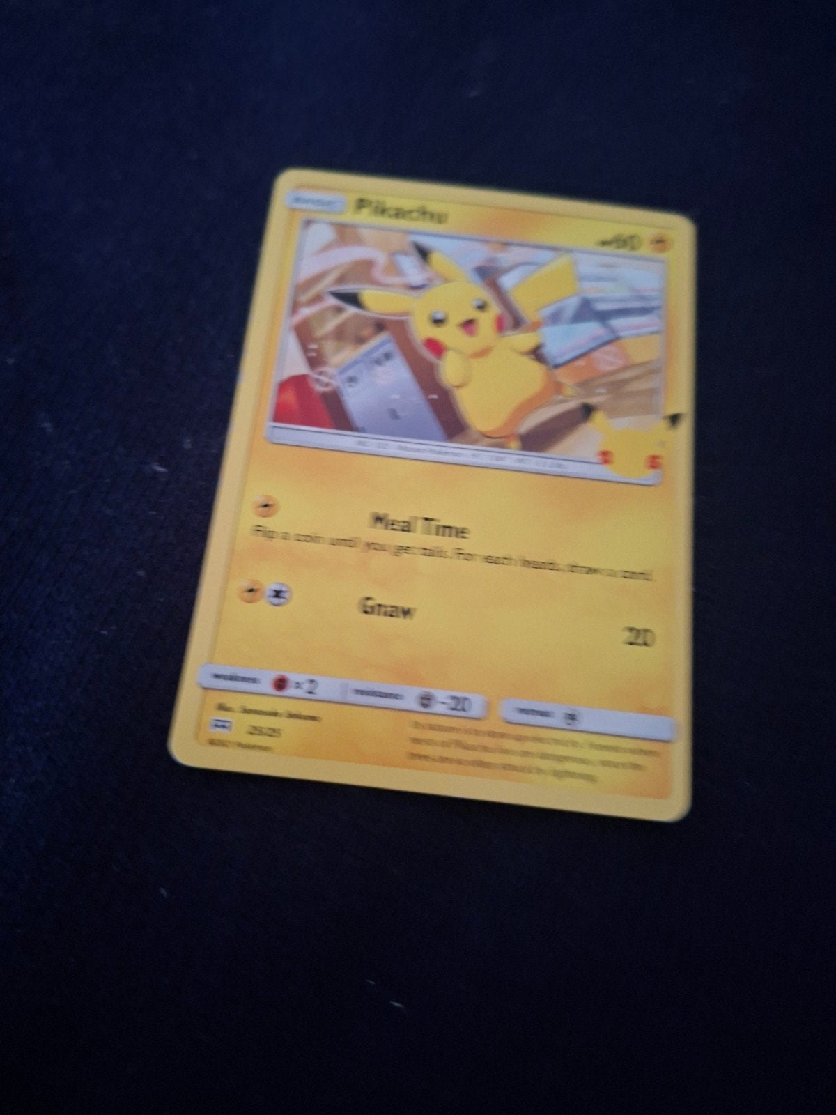 Pikachu 60 HP, Hobby en Vrije tijd, Verzamelkaartspellen | Pokémon, Ophalen, Nieuw, Losse kaart