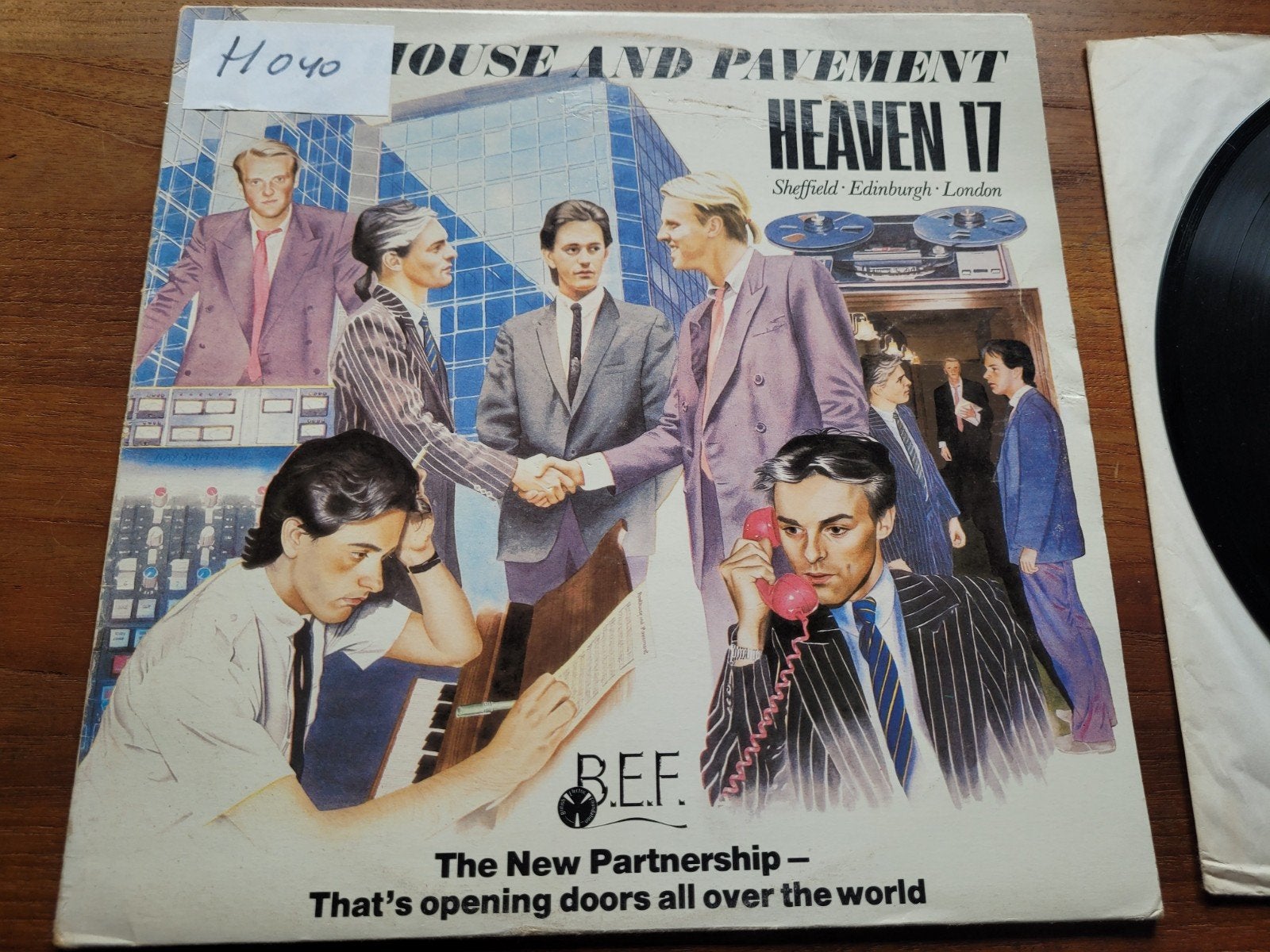 Heaven 17 - Penthouse and Pavement (LP, 1981), LP, Gebruikt, Originele persing, Ophalen of Verzenden