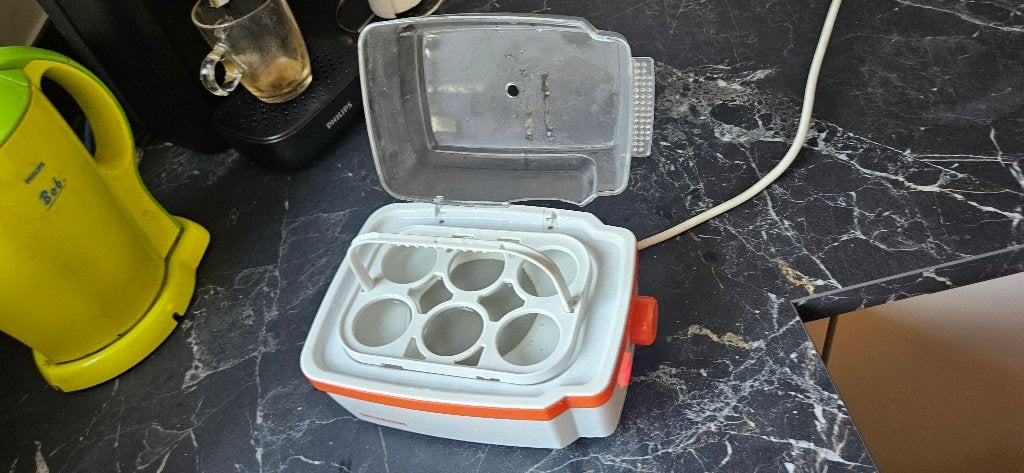 Eierkoker 6 eieren 230 Volt EK 3158 400 Watt 3157, Witgoed en Apparatuur, Eierkokers, Ophalen of Verzenden, Gebruikt