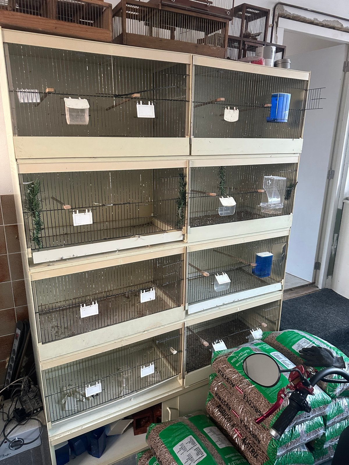Broedstelling broedkooi, Dieren en Toebehoren, Ophalen, Aluminium, Broedkooi of Kweekkooi