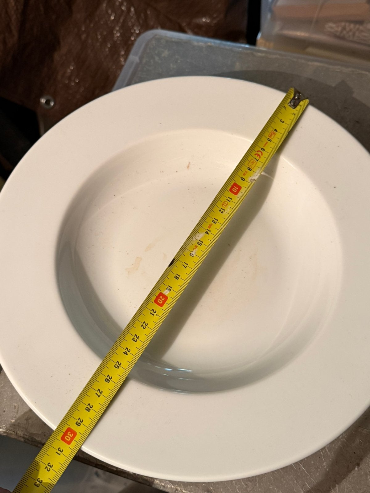30 Dinerborden 30cm, Huis en Inrichting, Keuken | Servies, Ophalen, Zo goed als nieuw, Bord(en), Modern