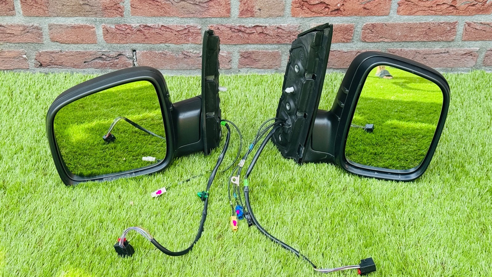 VW Caddy Bus 2004-2020 Spiegels Elektrisch Verwarmd Antenne, Ophalen, Gebruikt, Volkswagen