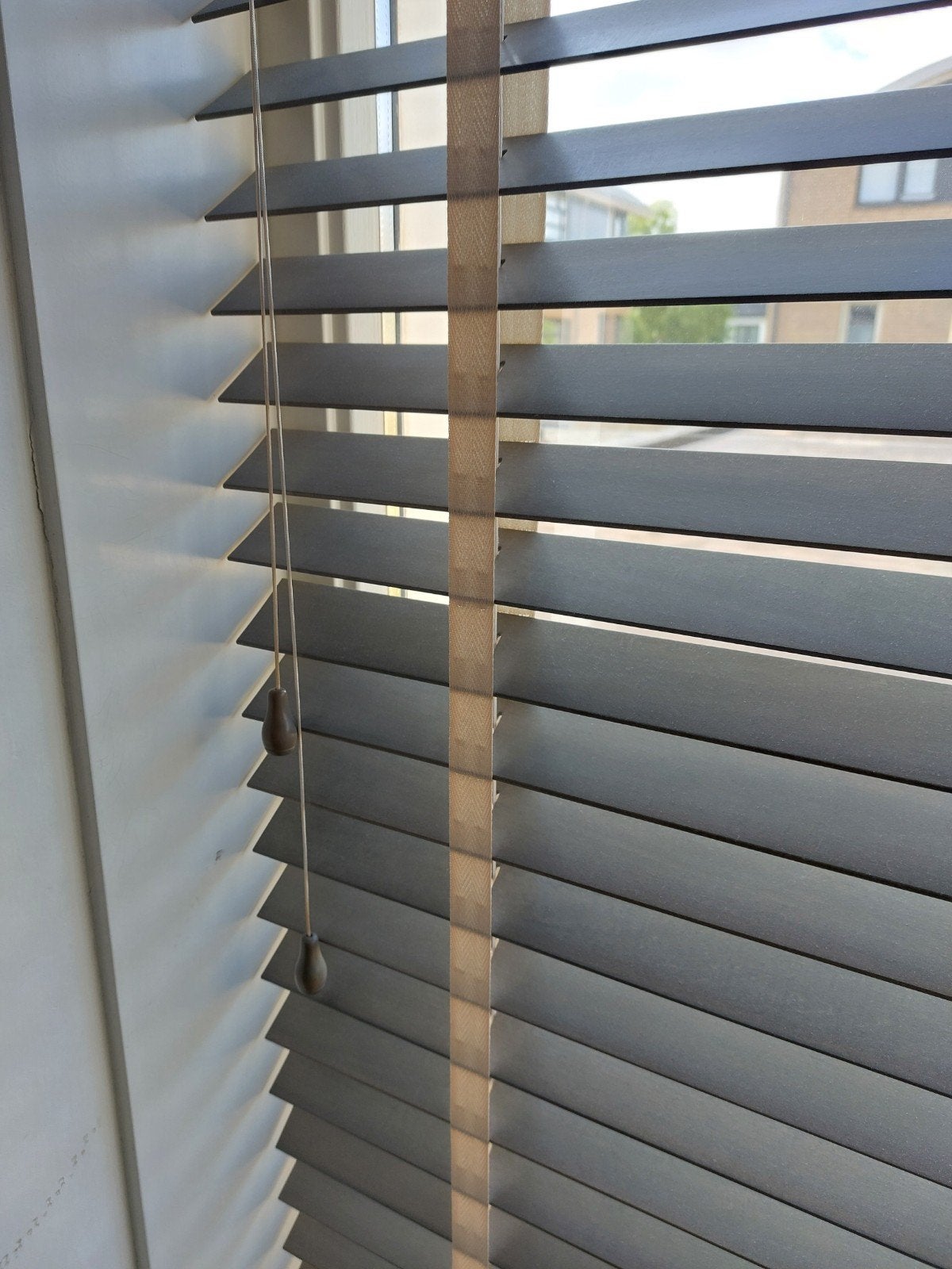 Jasno houten luxaflex, Huis en Inrichting, Ophalen
