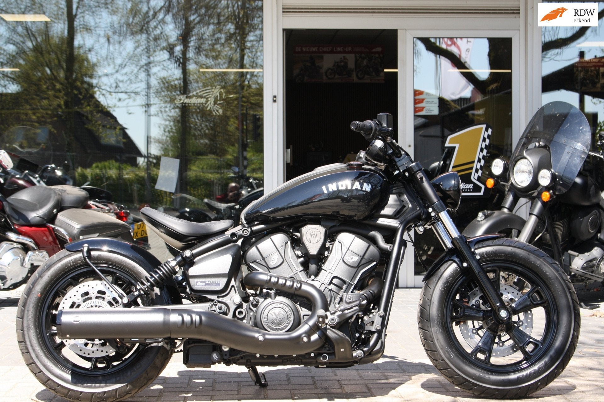 Indian Chopper Scout Sixty Bobber Maeijer Motors Ombouw., Maeijer Motors, Meer dan 35 kW, Overig, 999 cc