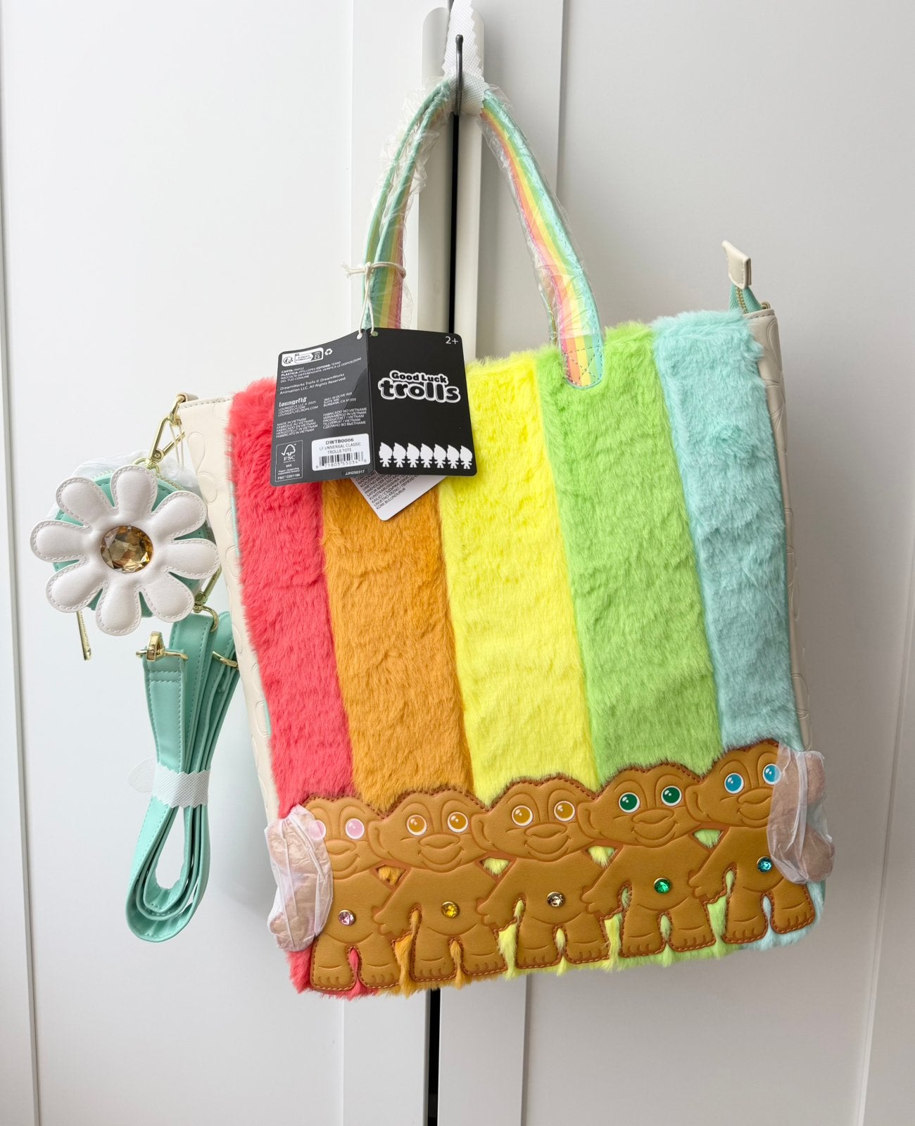 [Nieuw] Loungefly ‘ Good Luck Trolls ‘ Shopper Crossbody tas, Sieraden, Tassen en Uiterlijk, Ophalen of Verzenden, Nieuw, Schoudertasje