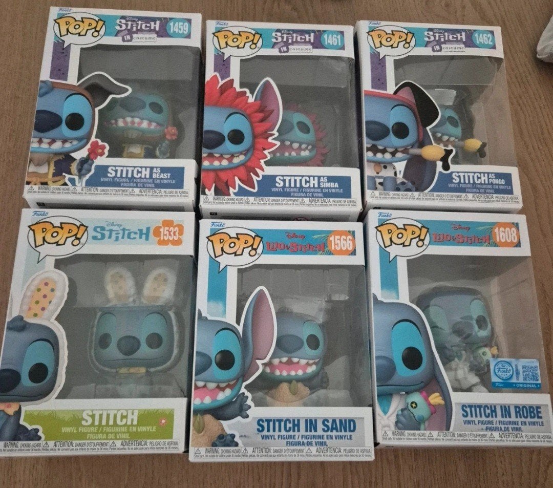 stitch funko poppen, Verzamelen, Disney, Ophalen of Verzenden, Zo goed als nieuw, Overige typen