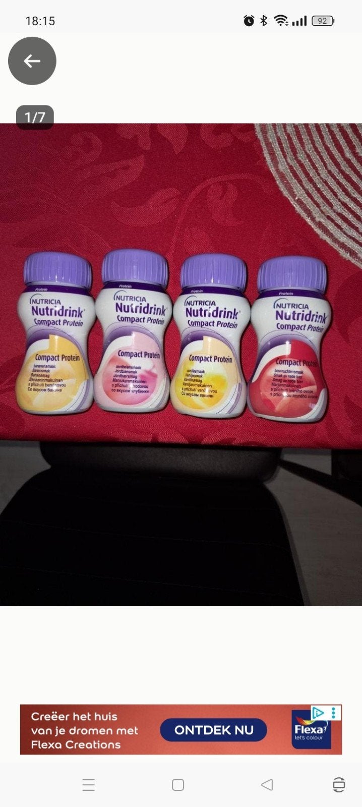 nutri drink compact, Ophalen