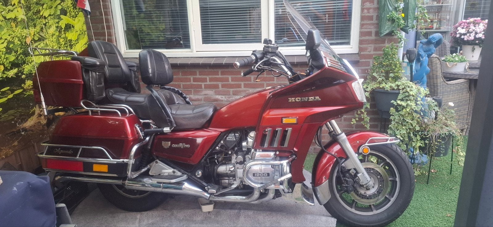 Honda Goldwing aspencade 1200 te koop of ruilen, Motoren, Ophalen, Gebruikt