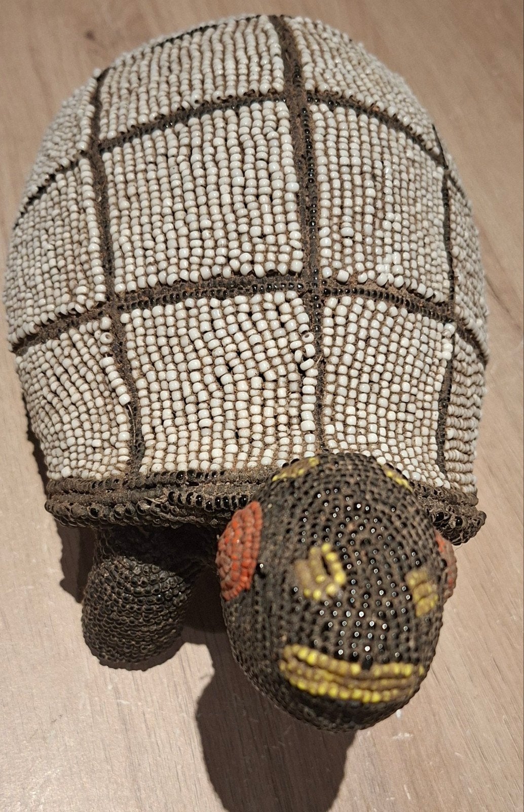 Unieke handgemaakte kralen schildpad decoratie, Ophalen of Verzenden
