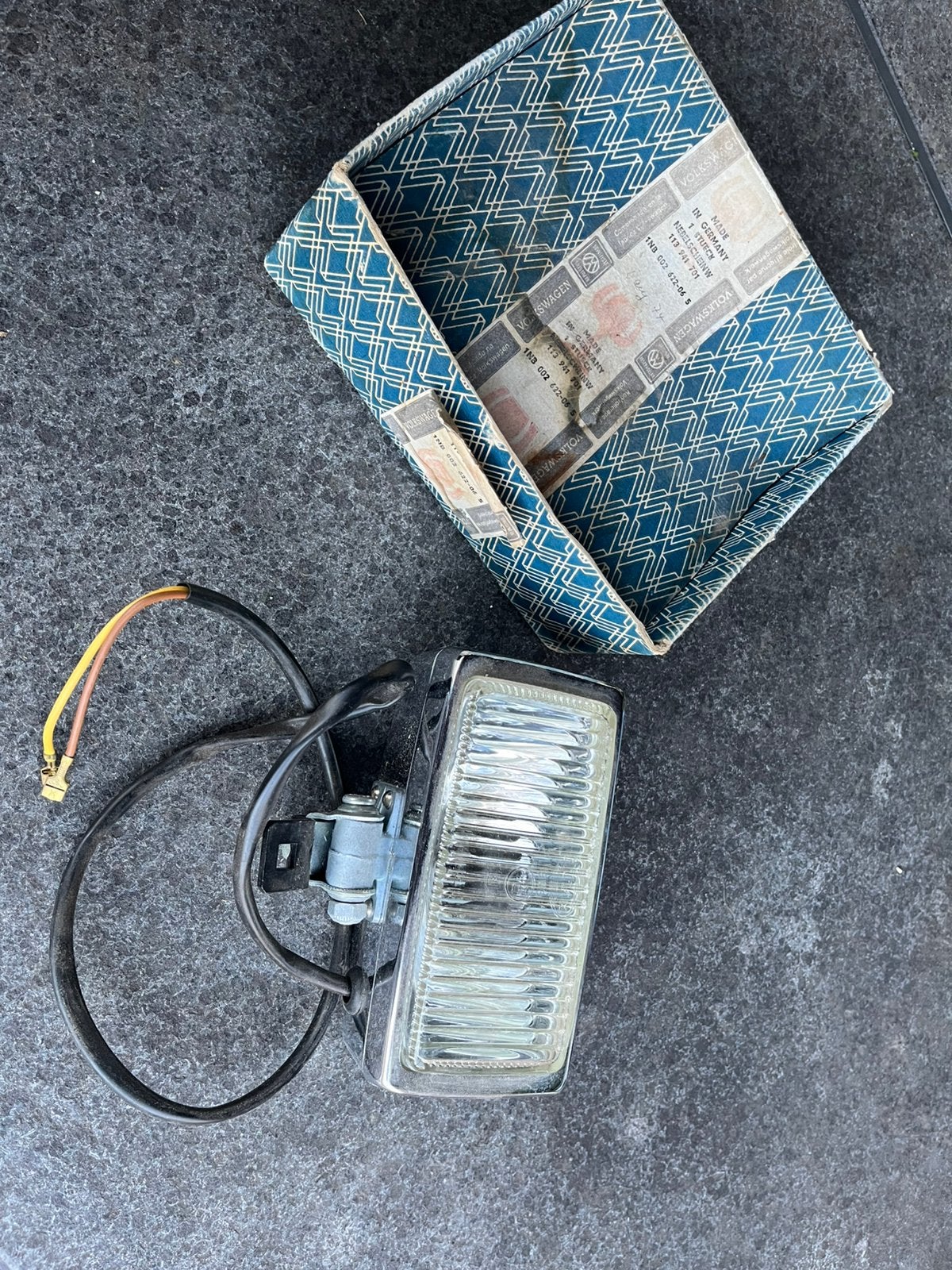NOS Originele Hella mistlamp voor VW kever, Nieuw, Ophalen of Verzenden, Nvt, Nvt