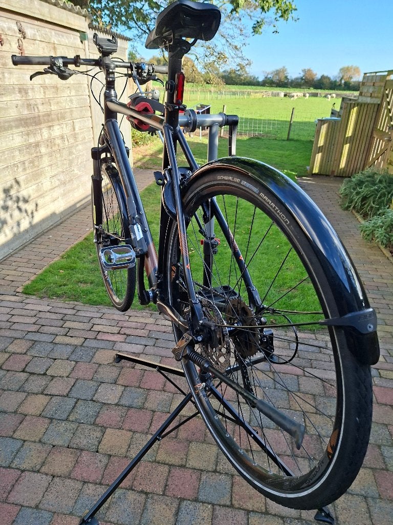 Cube Delhi pro Trekking Heren Fiets, 28 inch, Gebruikt, Vering, 57 tot 61 cm