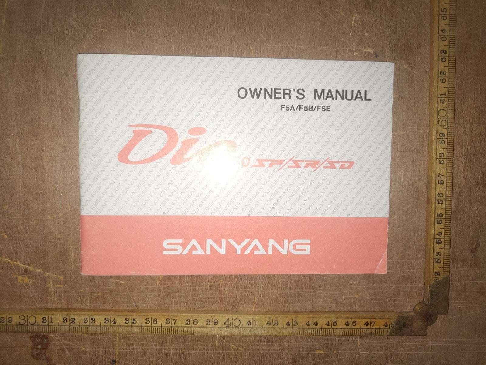 handleiding Sanyang Dio, Ophalen of Verzenden
