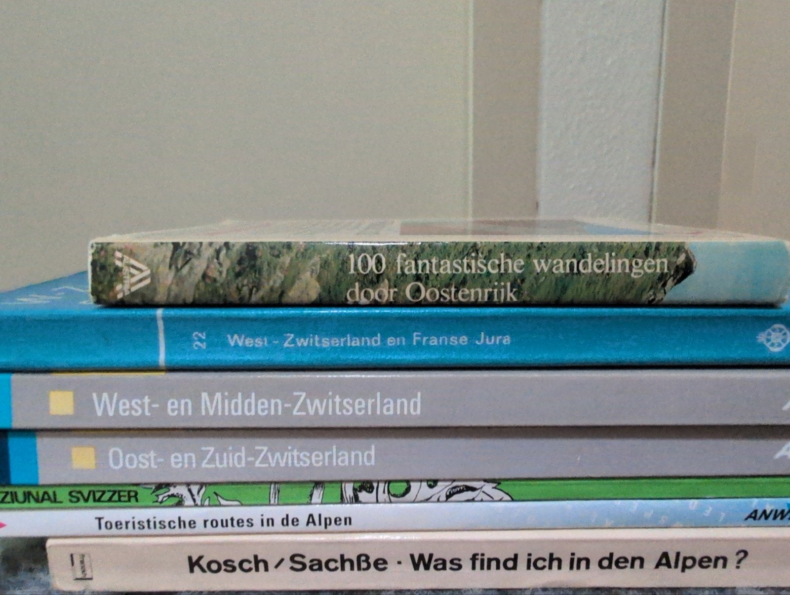 Diverse reisgidsen en boeken over de Alpen en Oostenrijk, Gelezen, Europa, Ophalen of Verzenden, Reisgids of -boek