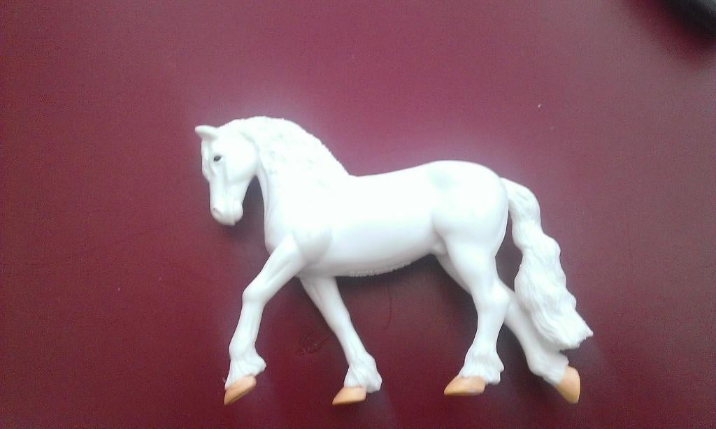 Lippizaner paard, dierfiguur MacDonalds, Ophalen of Verzenden, Gebruikt, Paard, Beeldje of Figuurtje