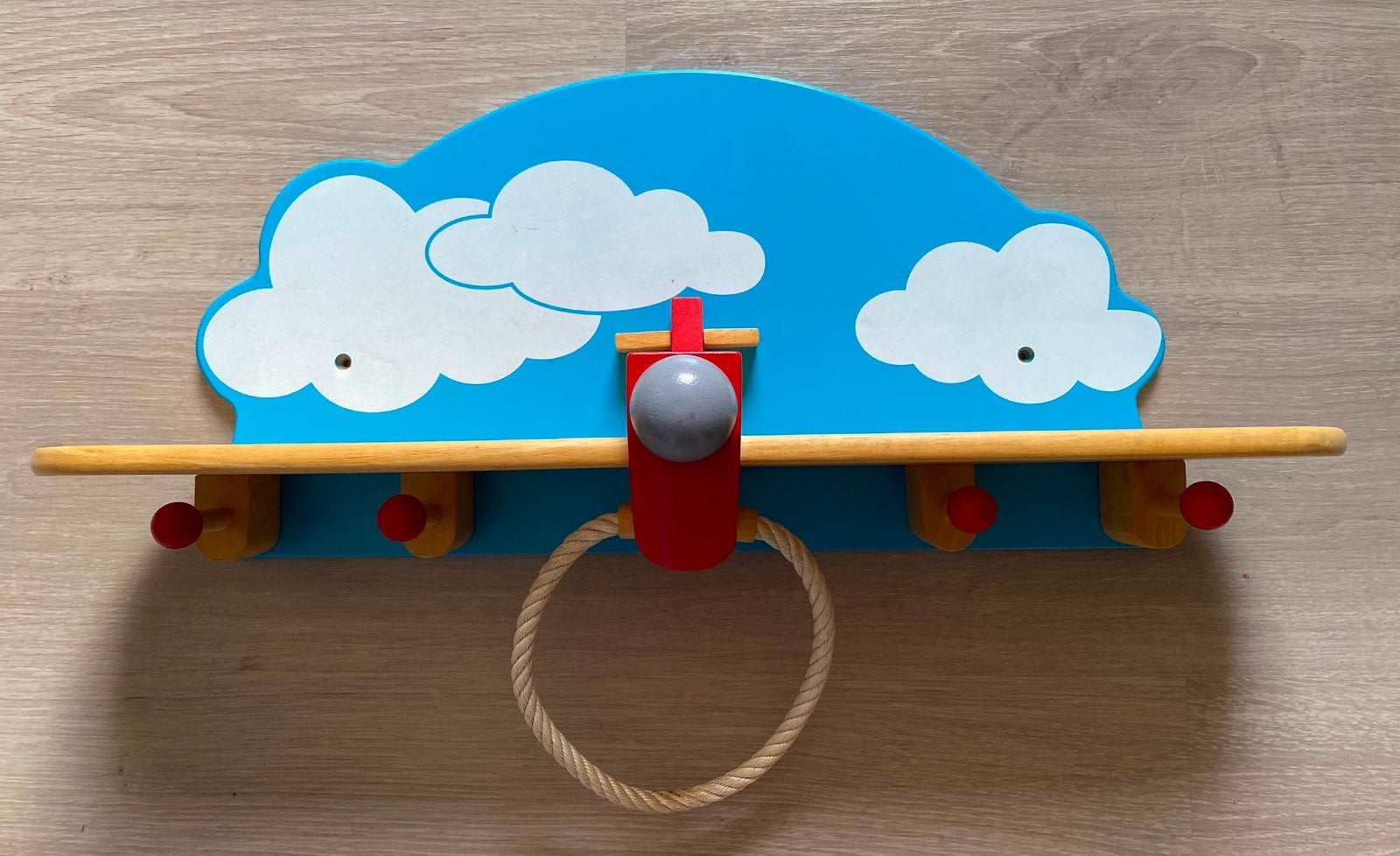 Kinder kapstok, Ophalen, Zo goed als nieuw, Wasbaar, Kapstokje