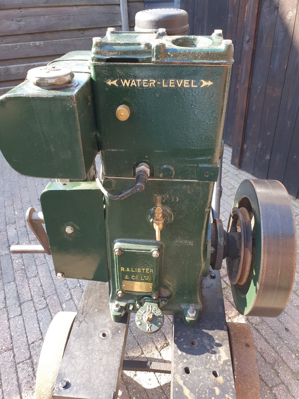 Te koop aangeboden goed lopende lister D, Ophalen, Dieselmotor