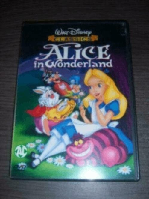 Walt Disney Classics Alice in Wonderland 1e Editie z.g.a.n., Cd's en Dvd's, Dvd's | Tekenfilms en Animatie, Zo goed als nieuw
