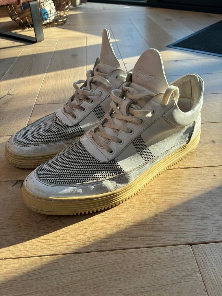 Filling Pieces schoenen / sneakers, maat 43, Kleding | Heren, Schoenen, Wit, Ophalen of Verzenden, Sneakers of Gympen, Gedragen