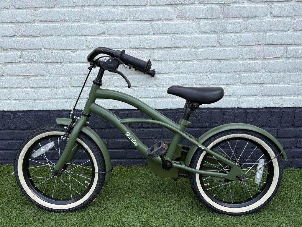 Nogan Harley 16 inch fiets, Ophalen of Verzenden, Gebruikt, Terugtraprem, 16 tot 20 inch