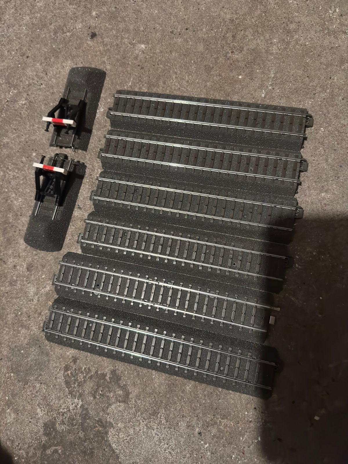Marklin C rails en buffers | 1/87 modelspoor h0, Wisselstroom, Gebruikt, Rails, Ophalen of Verzenden