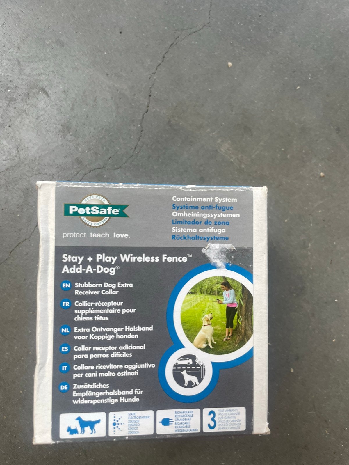 STAY & PLAY  Stubborn Dog Add-A-Dog Extra Receiver Collar, Dieren en Toebehoren, Ophalen of Verzenden, Zo goed als nieuw