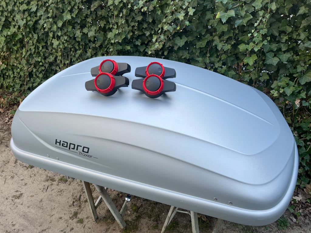 Hapro Traxer 4.6 PF Dakkoffer 370 liter inhoud 75kg belading, Ophalen, Gebruikt