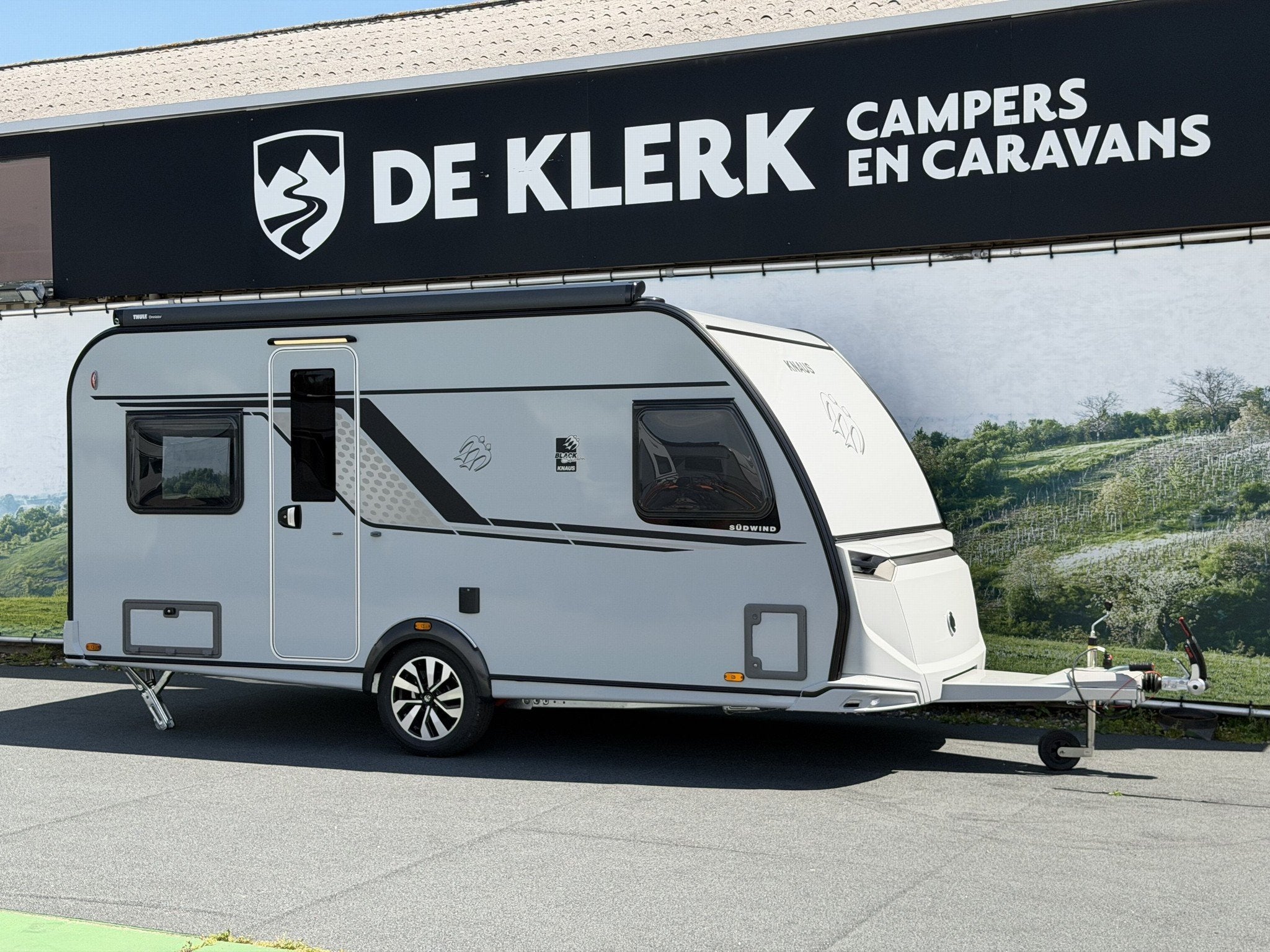 Knaus SUDWIND 450 FU Black Selection Campovollo grey / 50% D, Bedrijf, Info@deklerkcaravans.nl, 6 tot 7 meter, Knaus