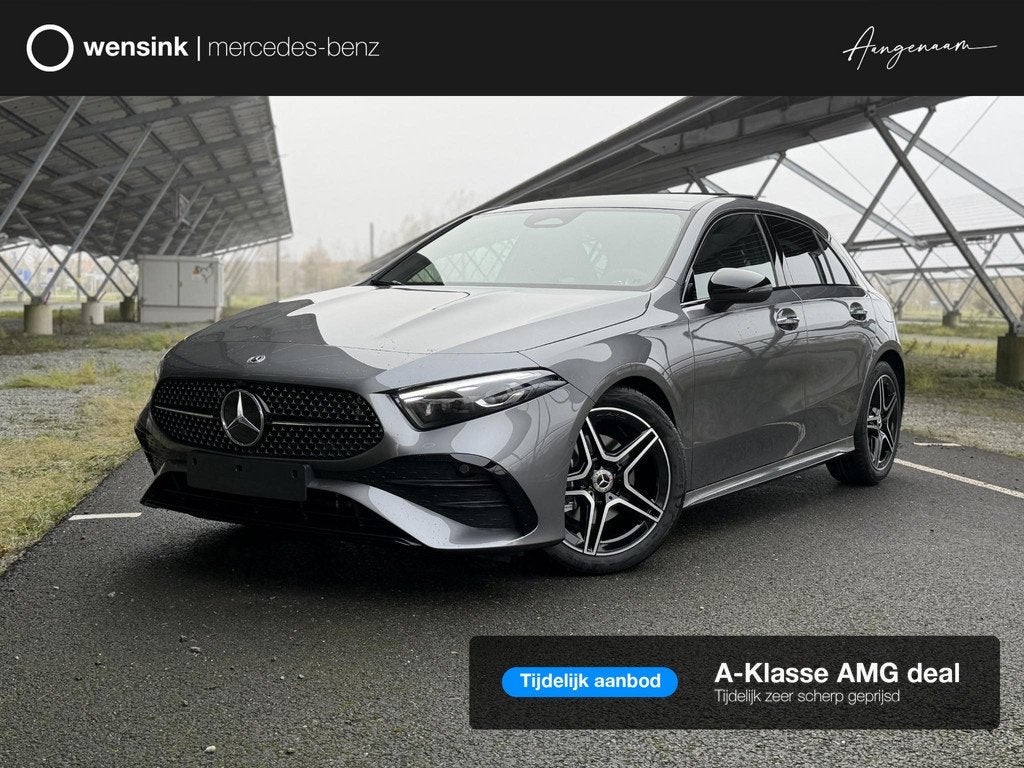 Mercedes-Benz A-klasse 180 Business Solution AMG | Night | P, Auto's, Mercedes-Benz, 136 pk, 4 cilinders, Automatische klimaatregeling