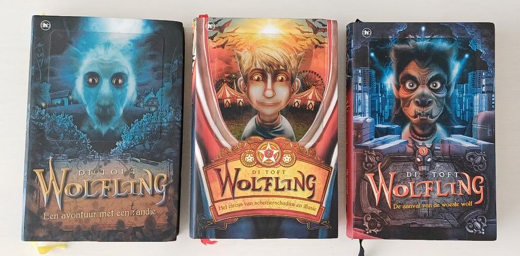 Wolfling boeken set (3 delen) | Di Toft | Hardcover, Boeken, Ophalen of Verzenden, Zo goed als nieuw