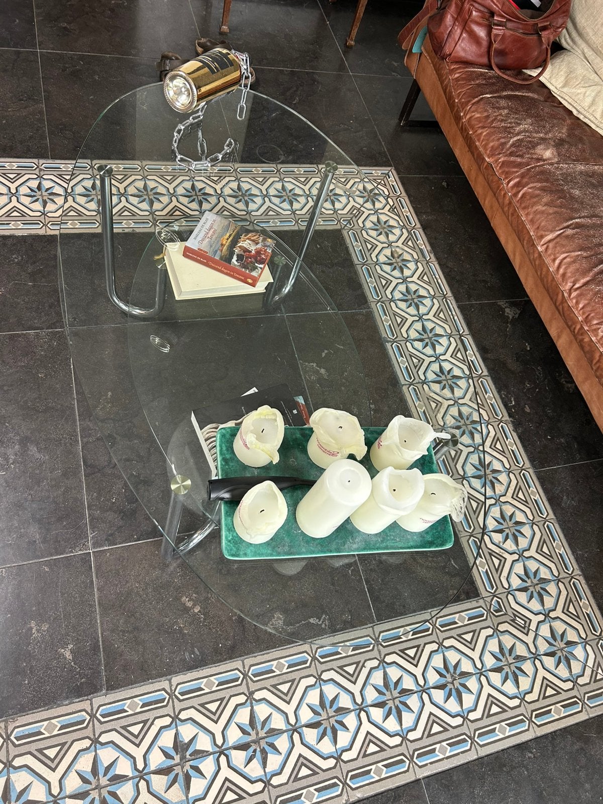 Gispen stijl salontafel, 100 tot 150 cm, Verzenden, 50 tot 100 cm, Zo goed als nieuw