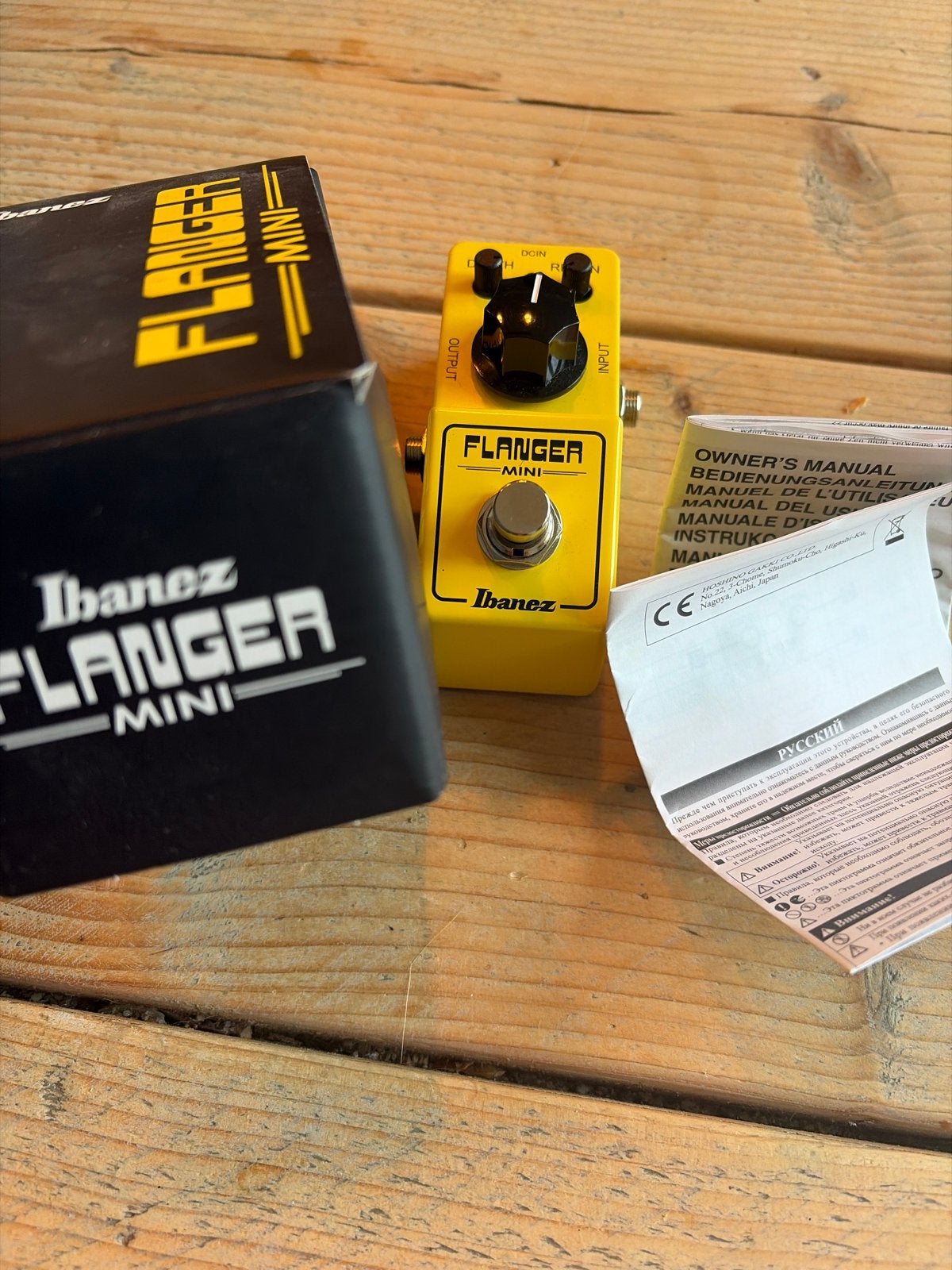 Ibanez Flanger Mini gitaarpedaal - Zo goed als nieuw, Muziek en Instrumenten, Ophalen of Verzenden, Zo goed als nieuw, Overige typen