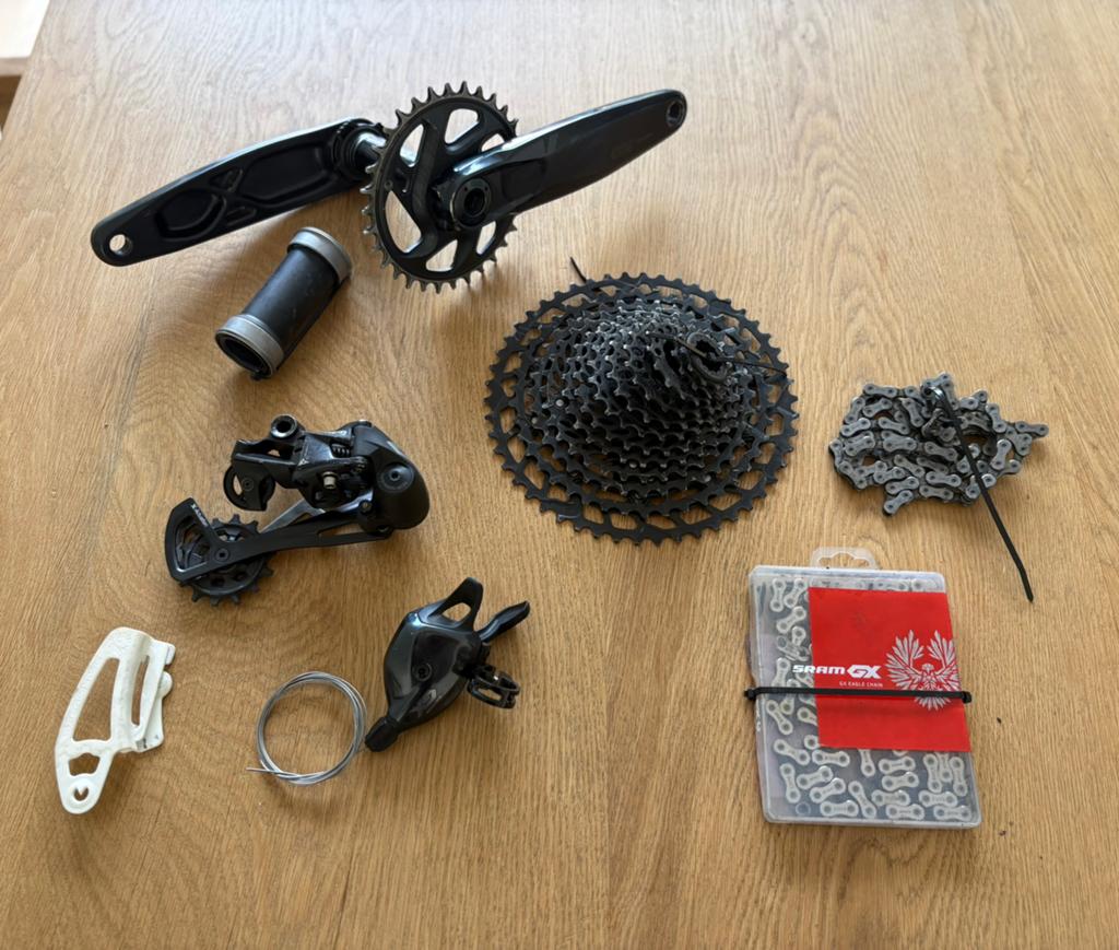 Sram gx eagle 1x12 groepset compleet, Ophalen of Verzenden, Zo goed als nieuw
