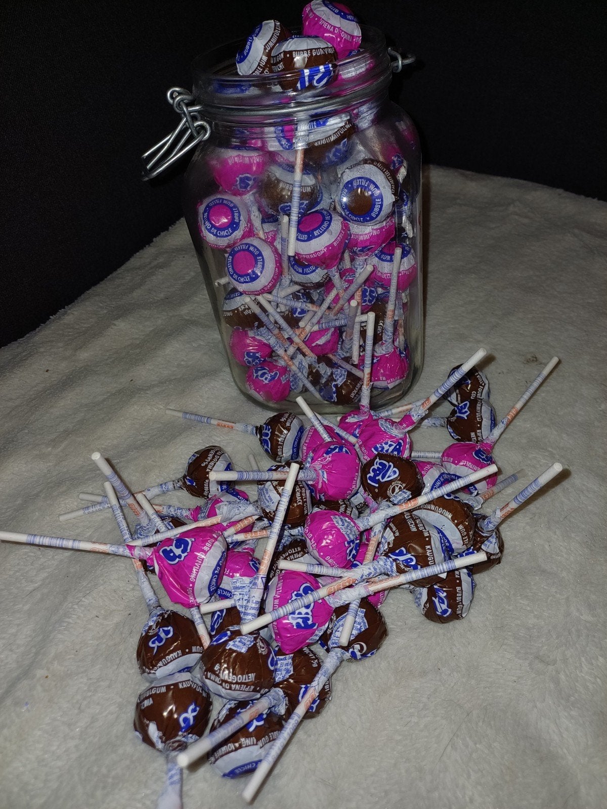 pot lollys plus los, Ophalen