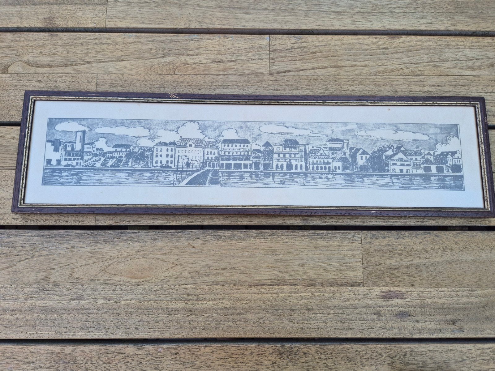 prent van de stad Deventer, Antiek en Kunst, Kunst | Etsen en Gravures, Ophalen