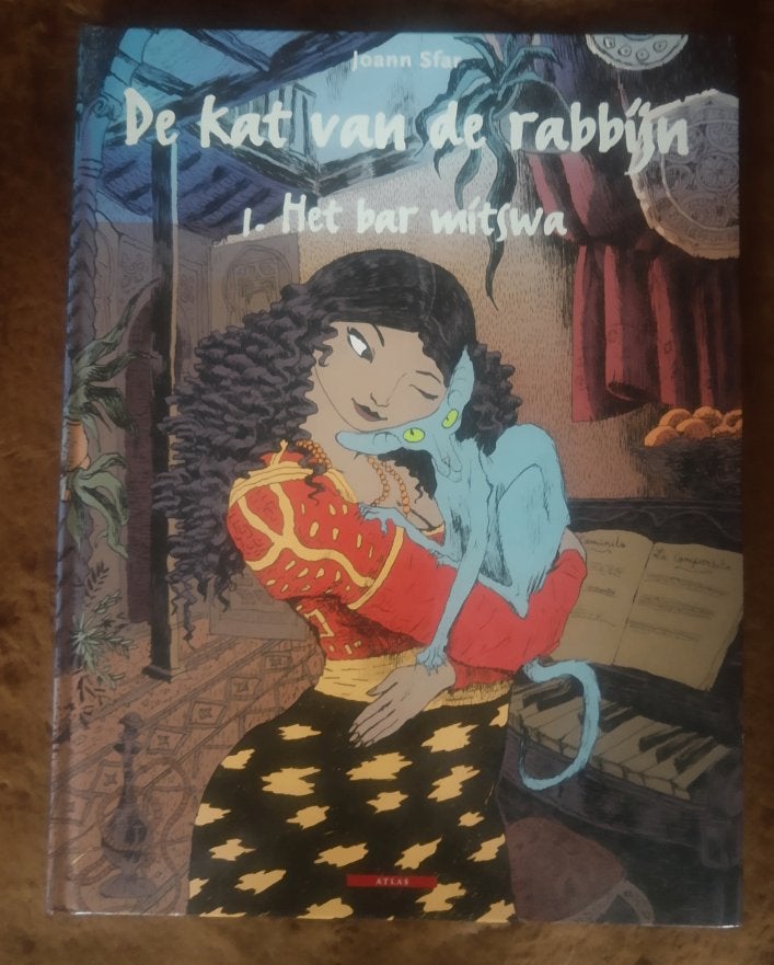 De Kat van de rabbijn HC - De bar mitswa / Joann Sfar, Eén stripboek, Ophalen of Verzenden, Zo goed als nieuw