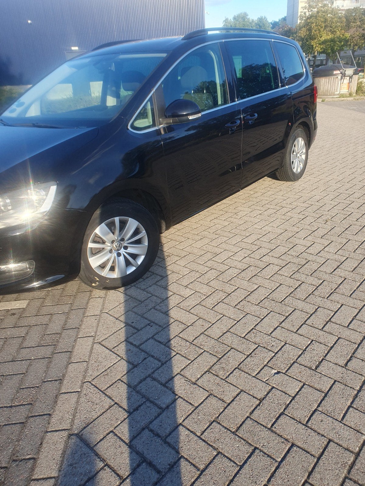 Volkswagen Sharan 1.4 110KW 2012 Zwart., 1800 kg, Achteruitrijcamera, 4 cilinders, 7 stoelen