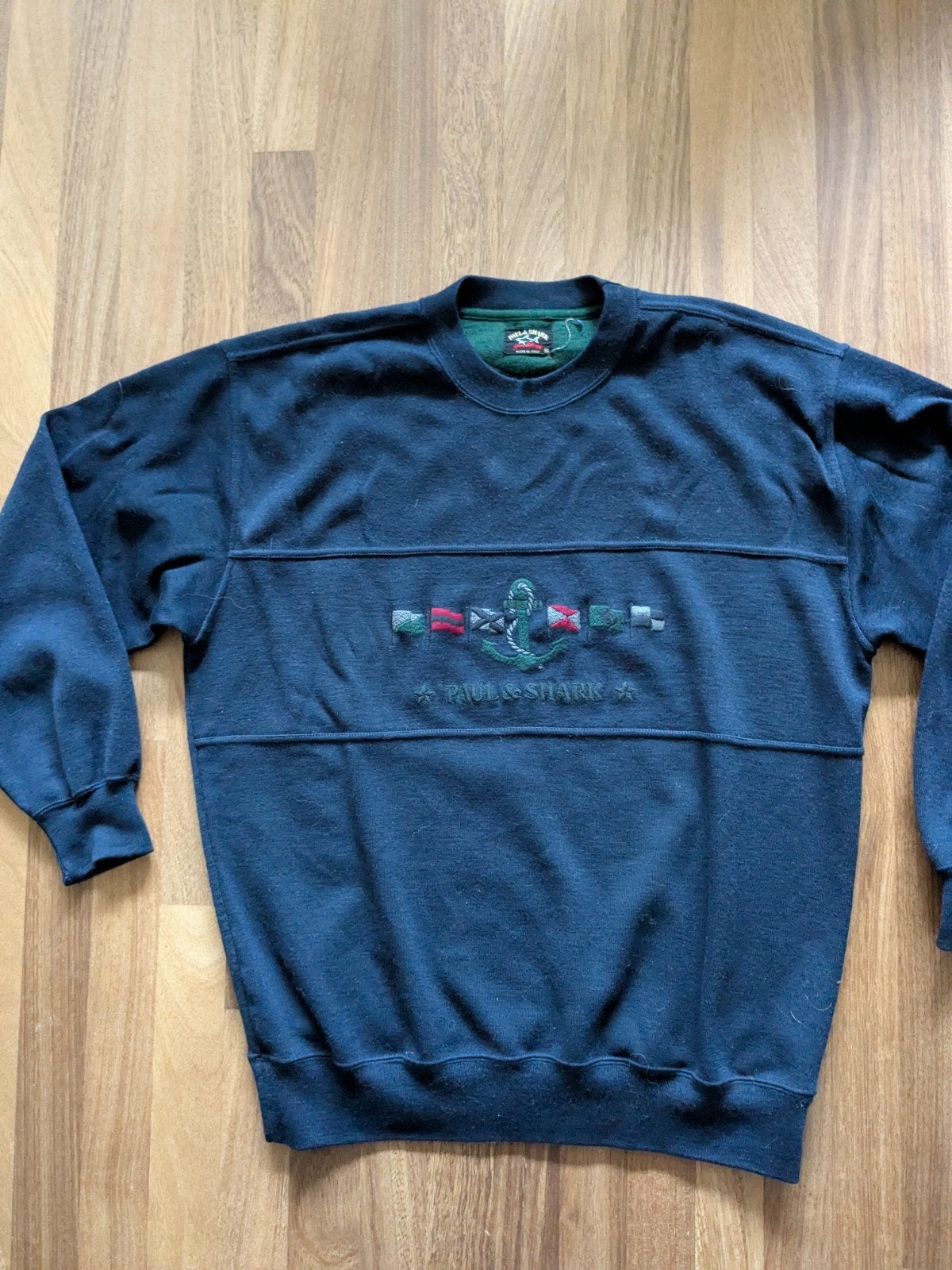 Paul & Shark Yachting trui - Donkerblauw met logo, Blauw, Maat 56/58 (XL), Ophalen of Verzenden, Gedragen