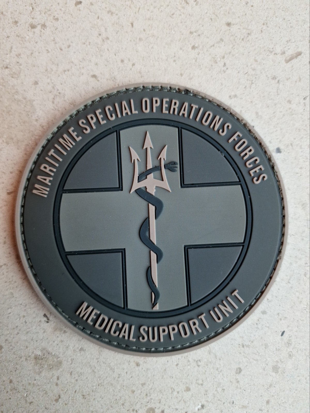 NL Marsof Medical Support Unit Mariniers, Verzamelen, Ophalen, Marine, Nederland, Embleem of Badge