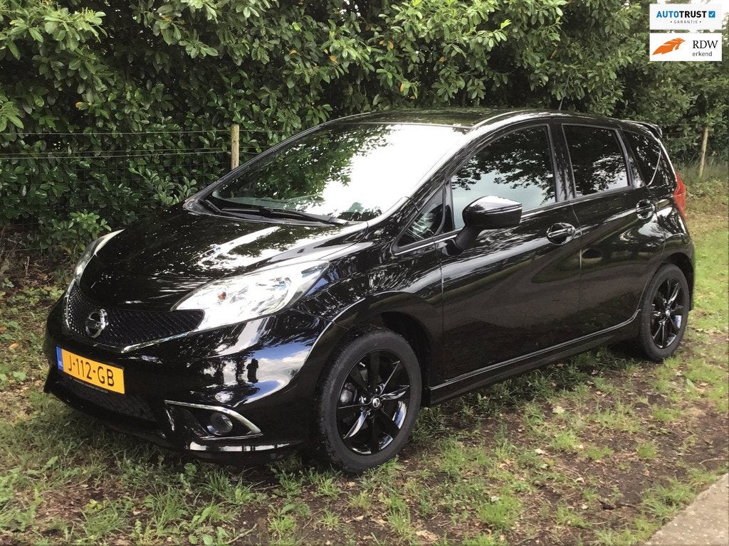 Nissan Note 1.2 DIG-S Black Edition, zeer mooie staat tegen, Auto's, Voorwielaandrijving, 1025 kg, Stof, Gebruikt