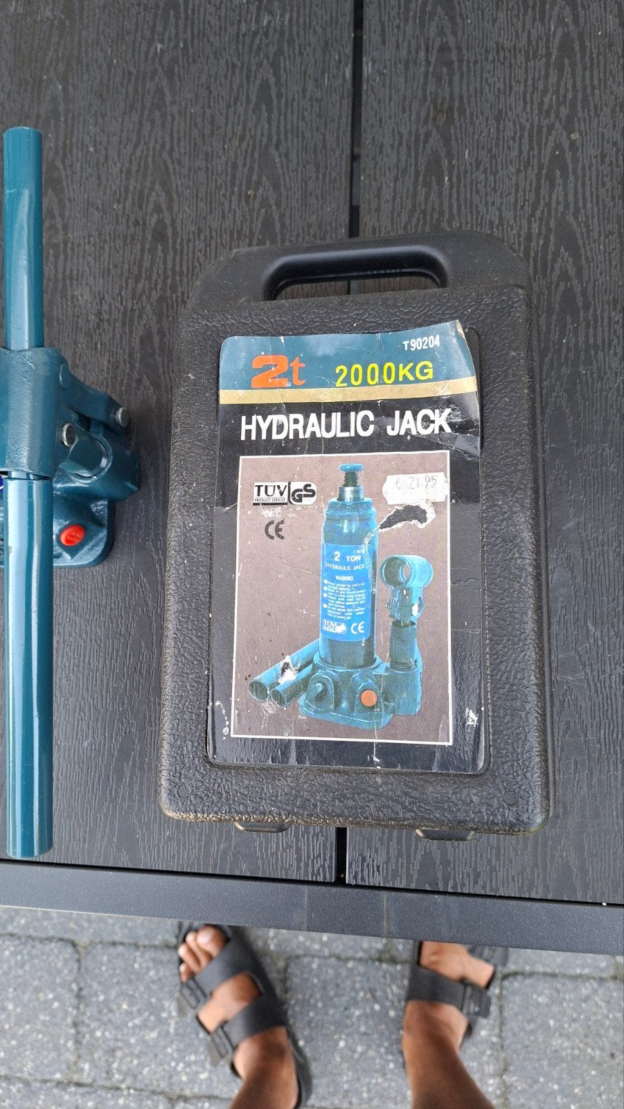 Hydraulic Jack 2000 kg, Ophalen of Verzenden, Nieuw, Hydraulisch, Potkrik