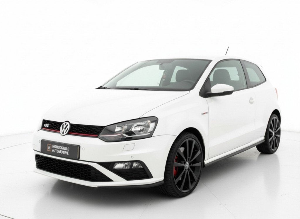 Volkswagen POLO 1.8 TSI GTI, LED, AUT, Cruise, Navi, Gebruikt, Wit, Bedrijf, 1180 kg