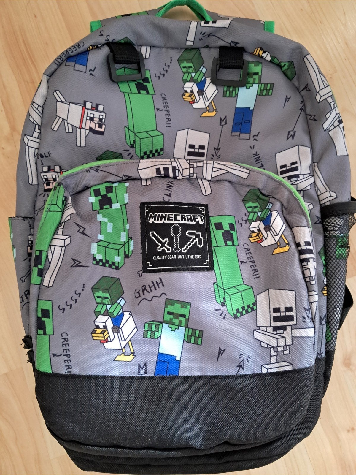 Leuke Minecraft rugtas, 25 tot 40 cm, Zo goed als nieuw, 30 tot 45 cm, Ophalen