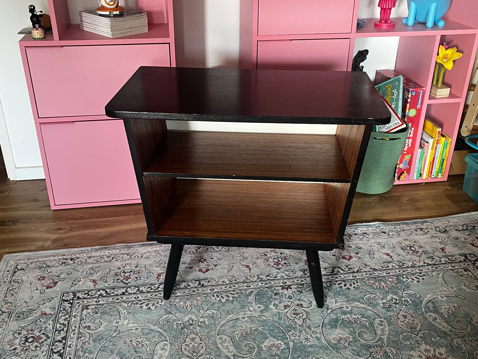 Midcentury dressoir / bijzettafel, Huis en Inrichting, Kasten | Dressoirs, Ophalen, Zo goed als nieuw, 25 tot 50 cm, 50 tot 100 cm