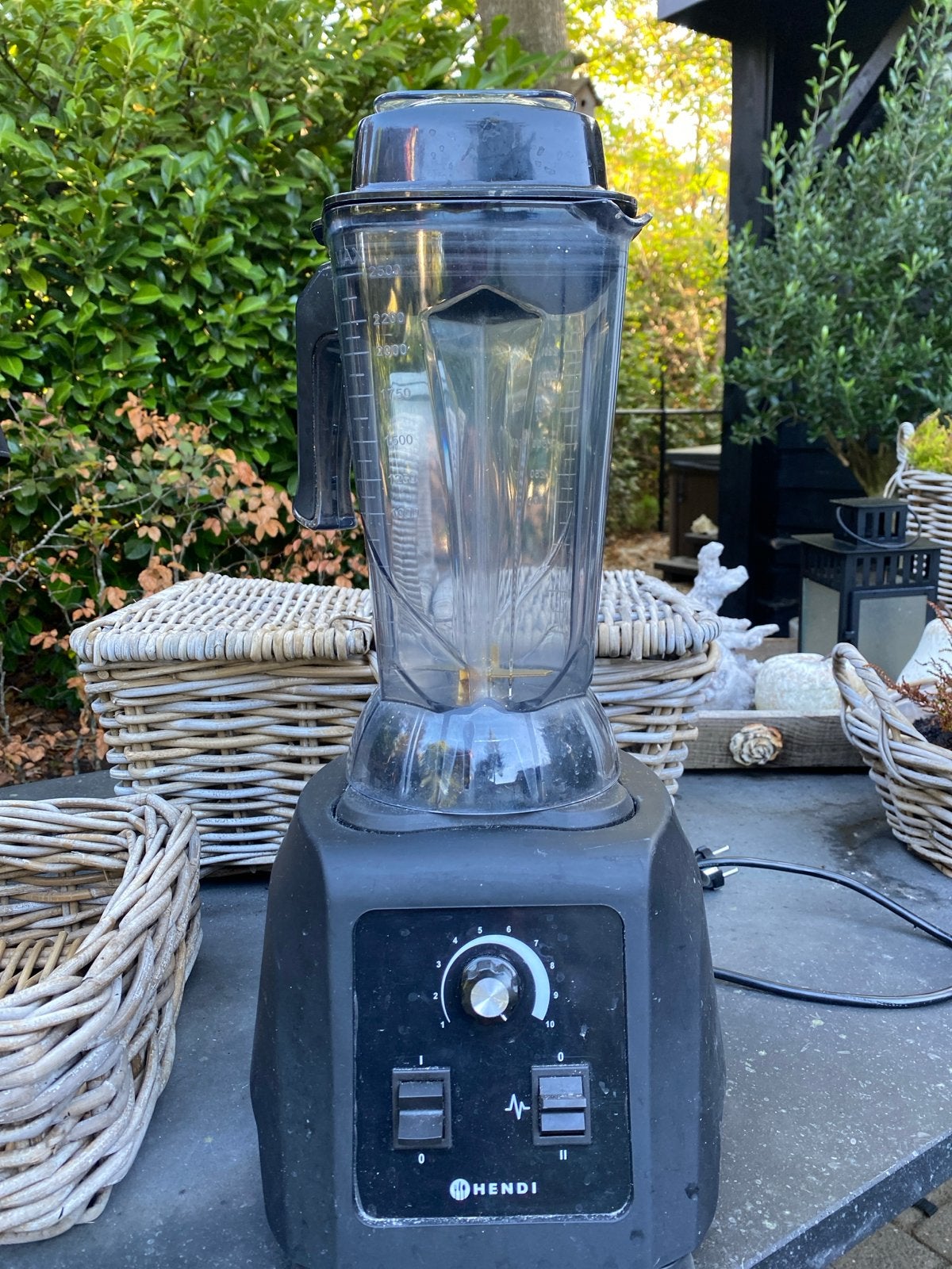 Hendi High Power Blender 230718 - Krachtige Keukenmachine, Ophalen of Verzenden, Gebruikt, Powerblender