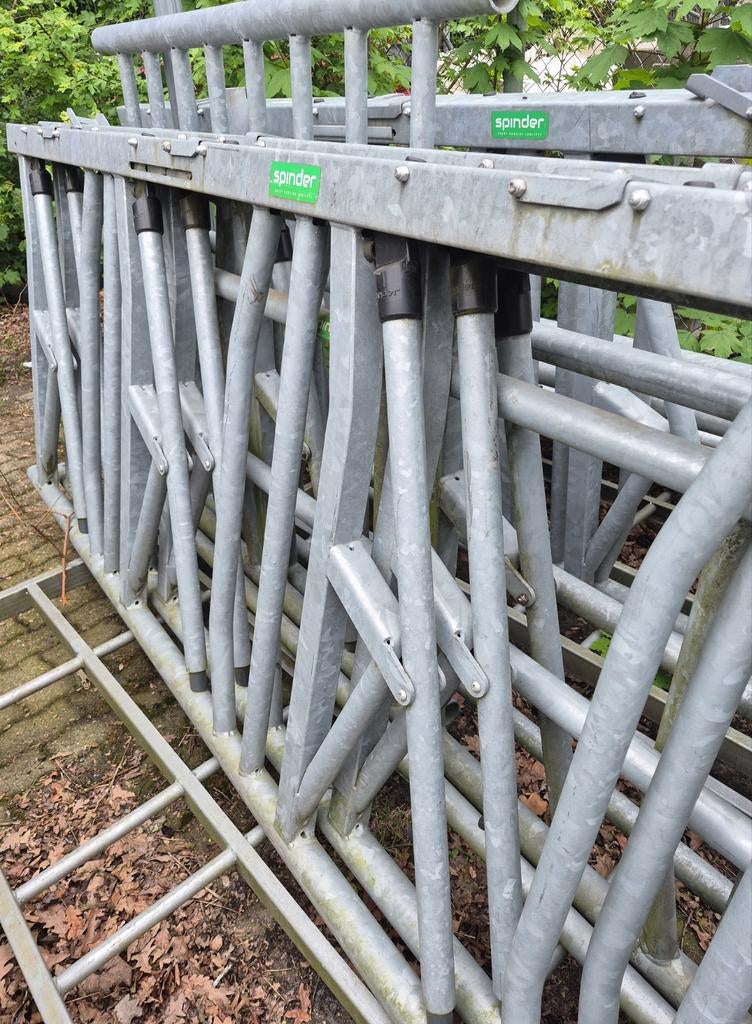 Spinder Highline veiligheids voerhekken, 4 stuks, Doe-het-zelf en Verbouw, Metalen, Ophalen, Nieuw, IJzer