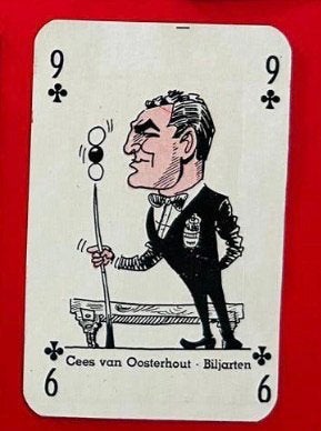 Nederlandse Sporters - MONTY - ♣️ 9 - Dik Bruynesteyn 1963, Ophalen of Verzenden, Gebruikt, Overige sporten, Spelerskaart